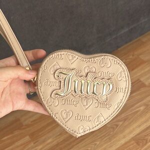 Juicy Couture Heart-Shaped Wristlet